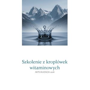 SZKOLENIE z kroplówek witaminowych